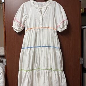 English Factory White Button-Up Blouse